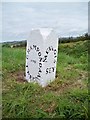 Old Guide Stone near Pengrugla, St Ewe parish