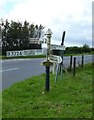 Old Direction Sign - Signpost by the B3224, Heath Poult Cross