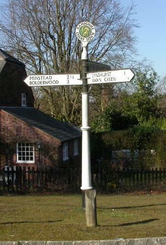 Old Direction Sign - Signpost by Emery... © Milestone Society ...