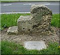 Old Milestone by the A1036, Tadcaster Road, York parish