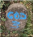 Old Boundary Marker by the A38, Bridgwater Road, Long Ashton parish