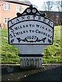 Old Milepost by the A5106, Chorley Road, Standish parish