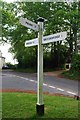 Old Direction Sign - Signpost by Park Corner, Withyham parish