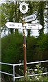 Old Direction Sign - Signpost by the B3006, Selborne Road