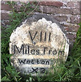 Old Milestone by the B4058 in the parish of Rangeworthy