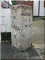 Old Milestone by the former A57, Liverpool Road, Great Sankey parish