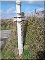 Old Direction Sign - Signpost near Rosuick Chapel House, St Keverne parish