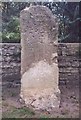 Old Guide Stone in Collingham near Leeds