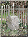 Old Milestone by the A377, Chenson, Chawleigh parish