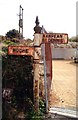 Old Direction Sign - Signpost by North Road, Whitemoor, St Dennis parish