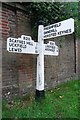 Old Direction Sign - Signpost by the B2111, Walstead, Lindfield Rural parish