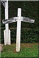 Old Direction Sign - Signpost by Nuthurst Road, Maplehurst