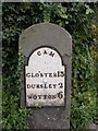 Old Milestone by the A4135, High Street, Cam parish