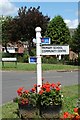 Old Direction Sign - Signpost by Main Street, Asfordby