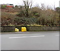 Yellow grit bins, Main Road, Tyntetown