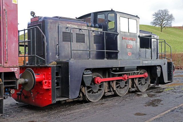 Yorkshire Engine Company locomotive - Churnet Valley Railway