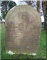 Unusual inscription on a grave