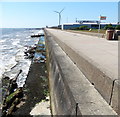 North Denes Sea Wall at Lowestoft