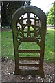 Cast Iron Gravestone, Church of St Peter & St Paul