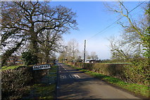 SK6913 : Pasture Lane entering Gaddesby by Tim Heaton