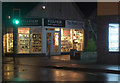 Photo Shop Cornwall, Wadebridge, by night