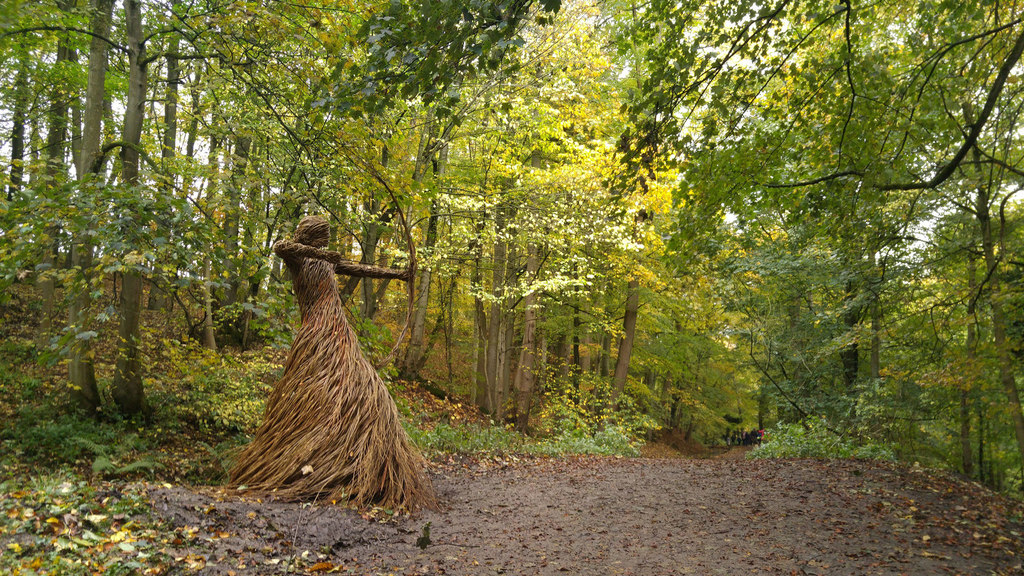 Willow Hunter at Skipton Castle Woods © Phil Champion cc-by-sa/2.0 ...