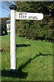 Old Direction Sign - Signpost by the A259, Winchelsea Road, Guestling parish