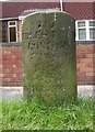 Old Milestone by the A4196, Hill Top, West Bromwich parish