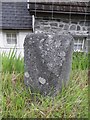 NG9520 : Old Milestone by the former A87, near Morvich, Glenshiel parish by Milestone Society