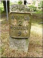 Old Milestone by the A3090, Pitt, Hursley parish