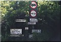 Old Direction Sign - Signpost by Stockwood Hill, Keynsham parish