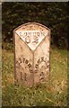 Old Milepost by the A6, Bedford Road, Rushden parish