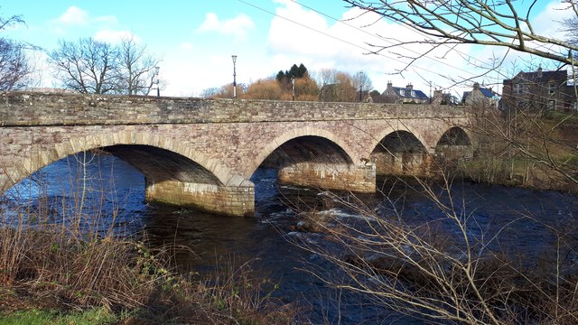 Crieff Bridge Gordon Brown Geograph Britain and Ireland