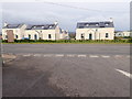 Recently built holiday homes on the Dundrum Road