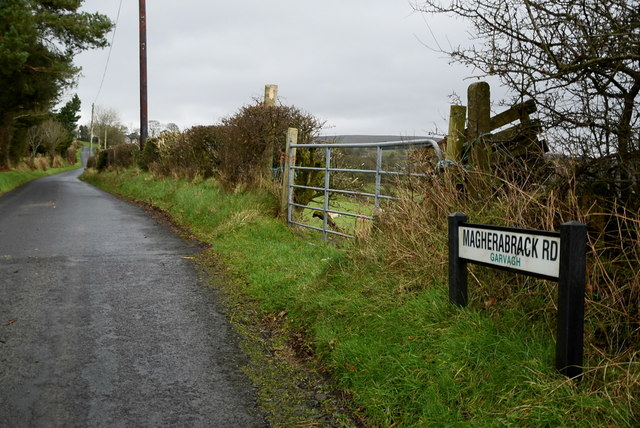 Magherabrack Road, Garvagh © Kenneth Allen cc-by-sa/2.0 :: Geograph ...