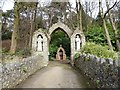 Archway to the Way of the Cross at Pantasaph Friary