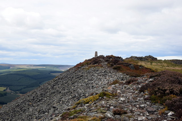 Trig point at Tap o'Noth
