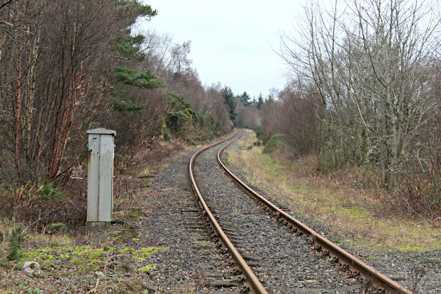 Hunterston railway line