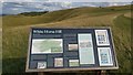 SU2986 : Interpretation panel at viewpoint below White Horse Hill, Uffington, Oxfordshire by Phil Champion