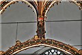TG3421 : Barton Turf, St. Michael's Church: The rood screen 4 (detail) by Michael Garlick