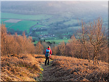 SE5490 : Descending from Hawnby Hill by Trevor Littlewood