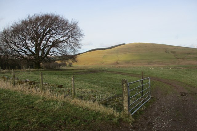 View towards Mosscastle Hill