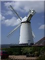 TQ6104 : Stonecross Windmill in East Sussex by John P Reeves