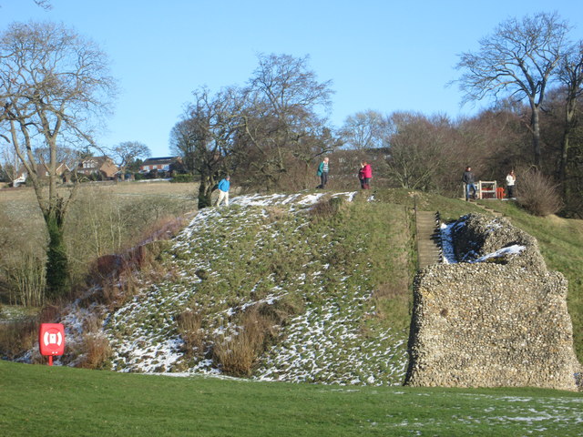 The motte at Berkhamsted Castle