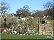 SP9908 : The motte at Berkhamsted Castle by Peter S