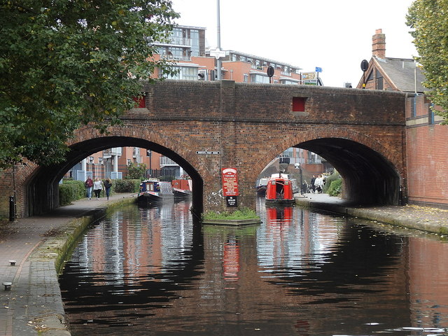 Sheepcote Street bridge across the Birmingham Canal, Birmingham