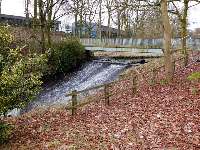 Another weir on the River Croal