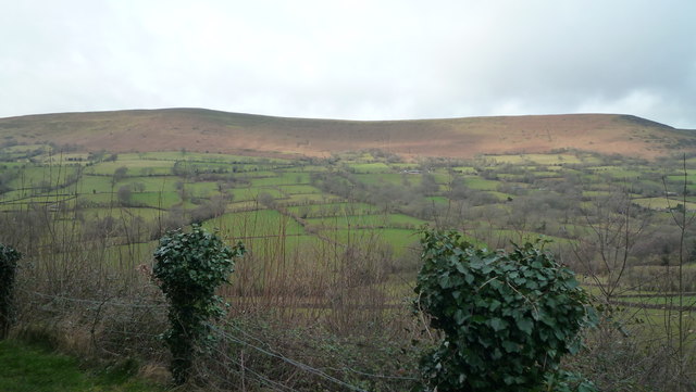 The Black Mountains (Viewed from Longtown Castle)