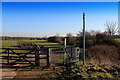 Footpath heading North East from Austhorpe Lane