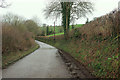 Lane along Polmorla valley